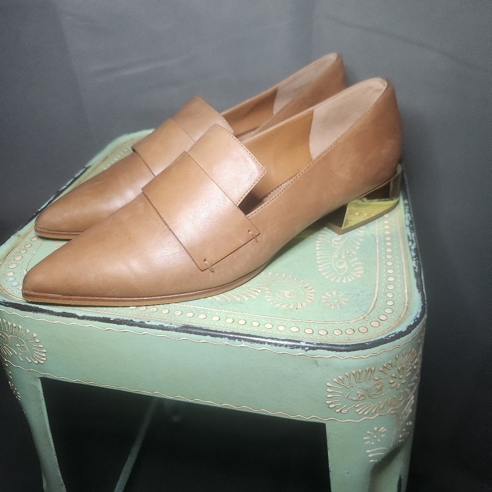 Franco Sarto Tan Loafers